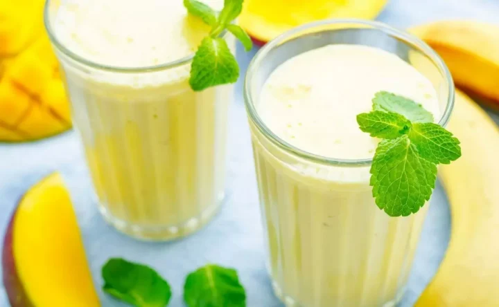 Batido de Mango, Banana y Yogur