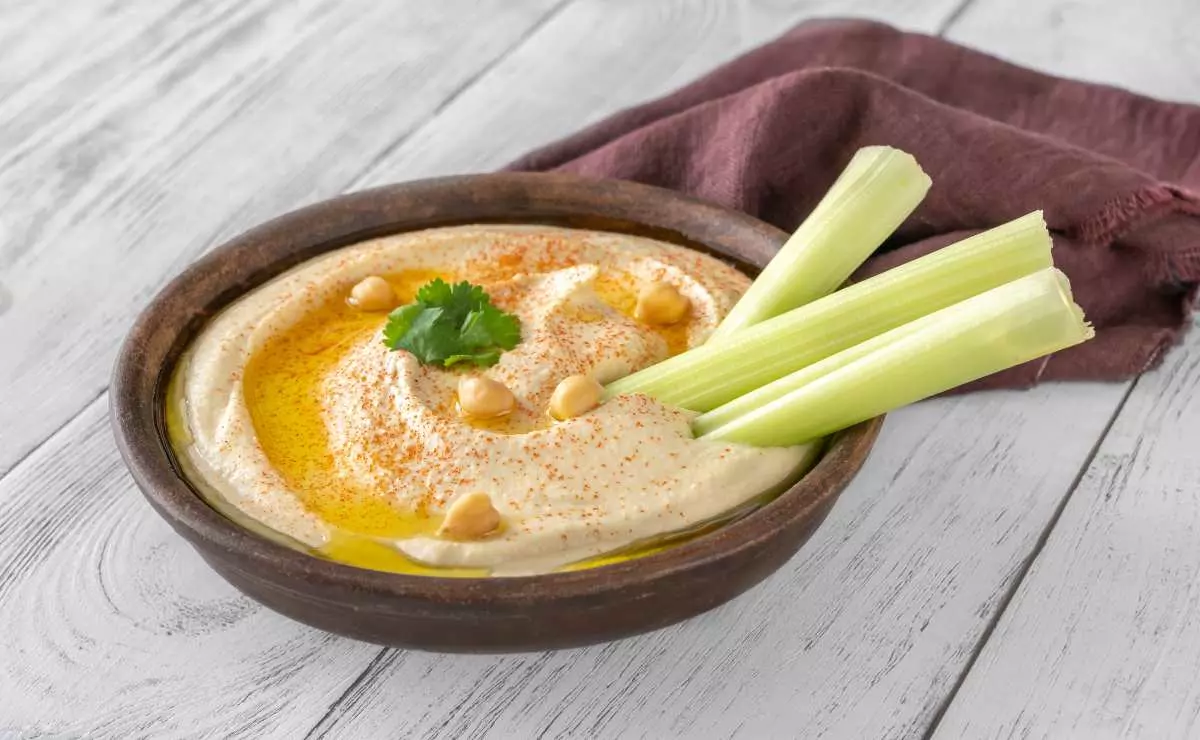 Cómo hacer Hummus de Garbanzo sin Tahini - Receta Fácil