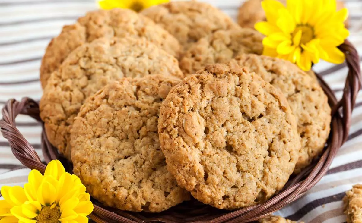 Galletas de Mantequilla de Maní y Avena