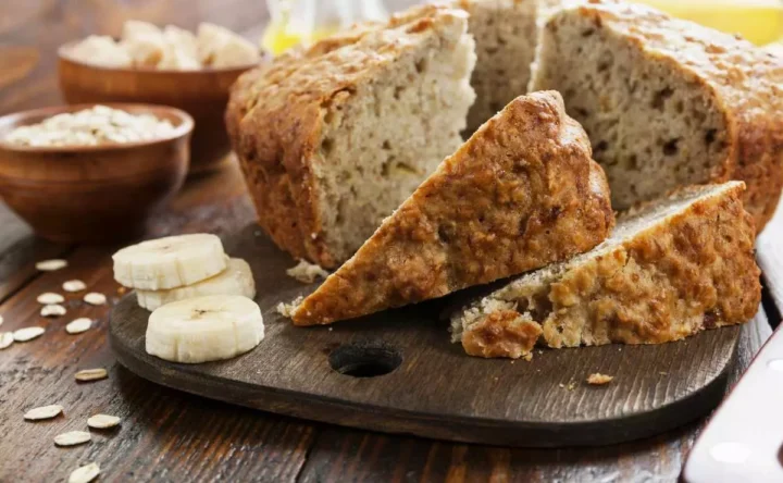 Torta de Banano y Avena